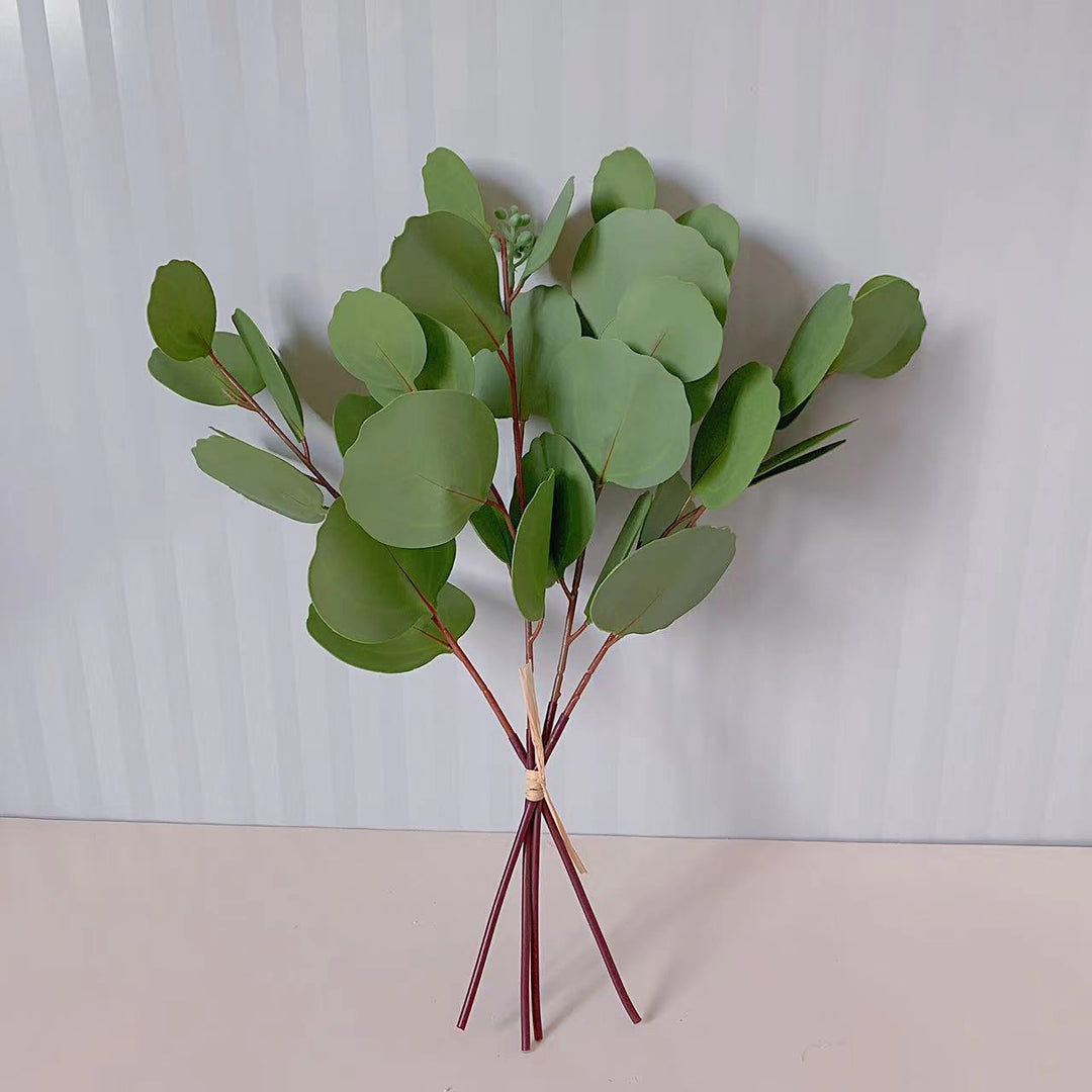 Lebensechte Eukalyptus Stängel Blumenstrauß