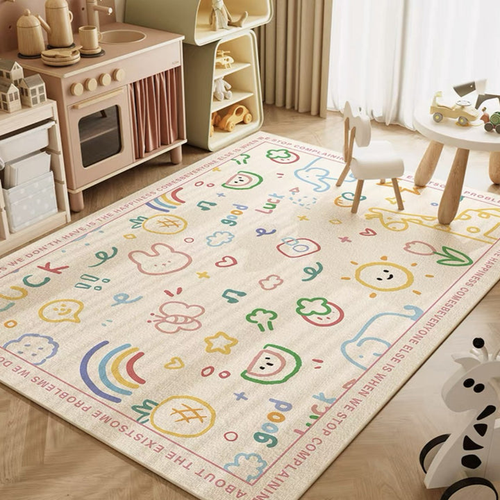 Kinderspielteppich mit Katzenmotiv Karnz