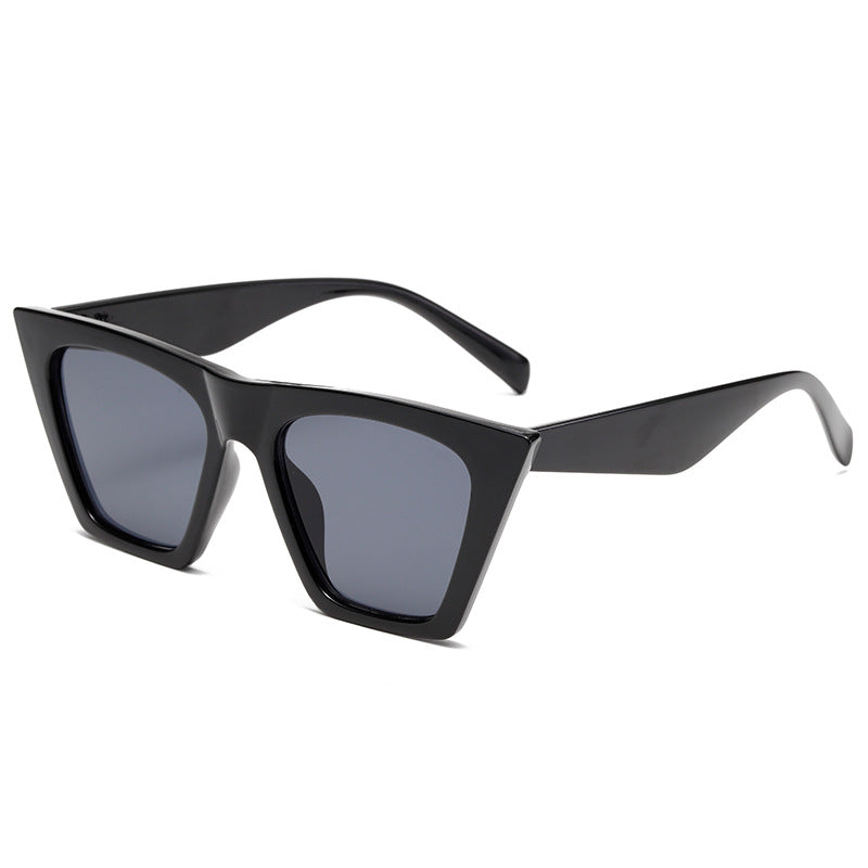 Damen stilvolle geometrische Sonnenbrille Karnz