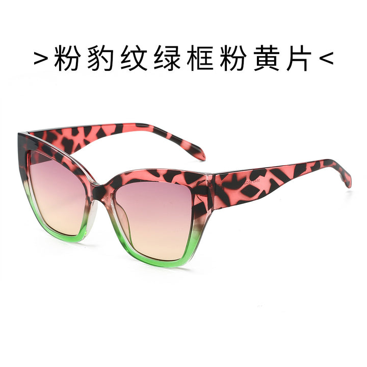 Damen Modische Sonnenbrille im trendigen Schildpattdesign Karnz