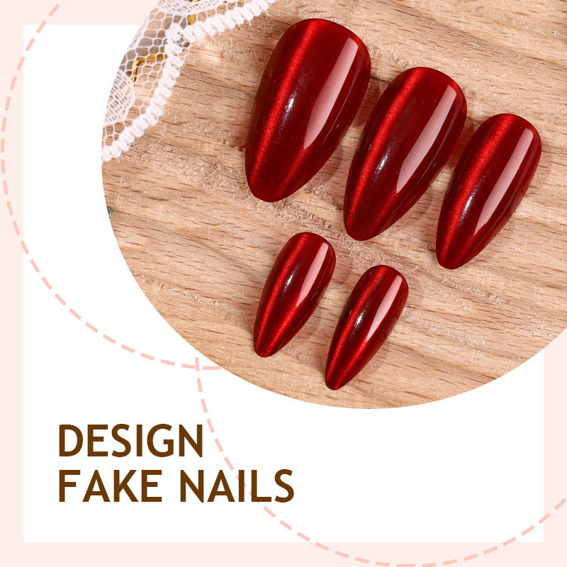 Kunstnagelset mit glamourösem Design und flexibler Form Karnz