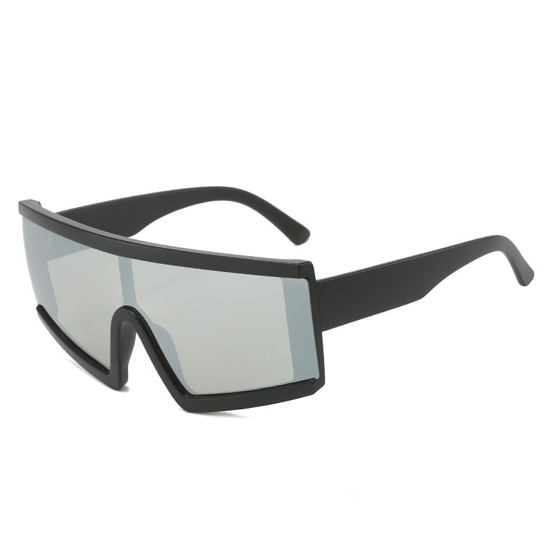 Damen Sportliche Sonnenbrille mit breiter, kratzfester Linse und UV-Schutz Karnz