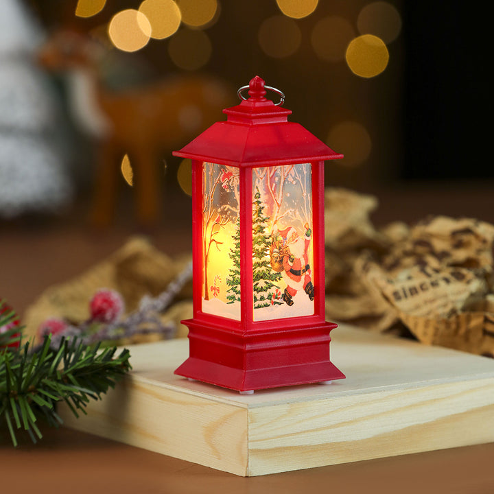 LED-beleuchtete Weihnachtslaterne Karnz