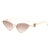 Damen Cat-Eye Sonnenbrille mit eleganten Akzenten und UV-Schutz Karnz