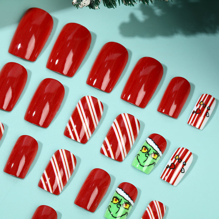 Kreative Weihnachtskunstnägel Karnz