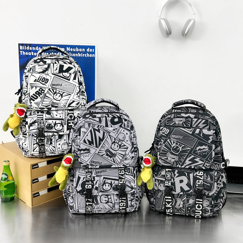 Urban Graphic Print Rucksack Karnz