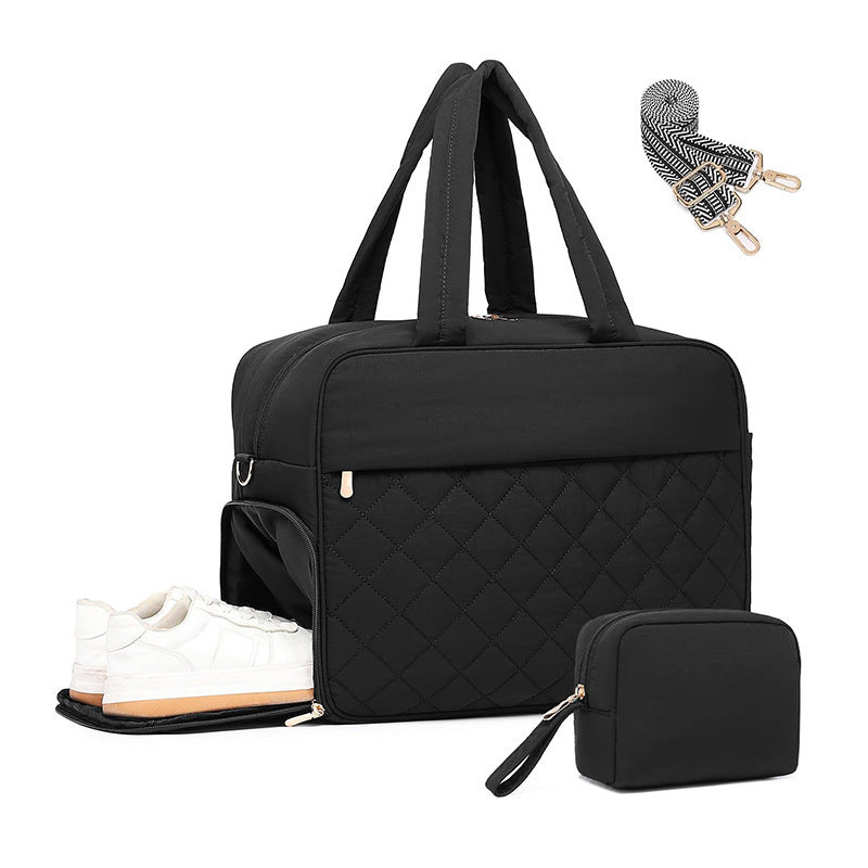 Multifunktionale Sport- und Reisetasche mit Separatem Schuh- und Kosmetiktäschchen Karnz