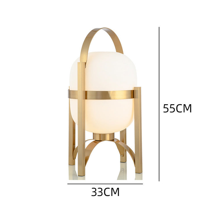Moderne Tischlampe mit elegantem Design