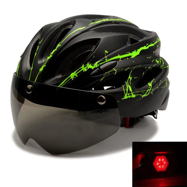 Fahrradhelm mit Integriertem Sonnenvisier und Optimaler Belüftung Karnz