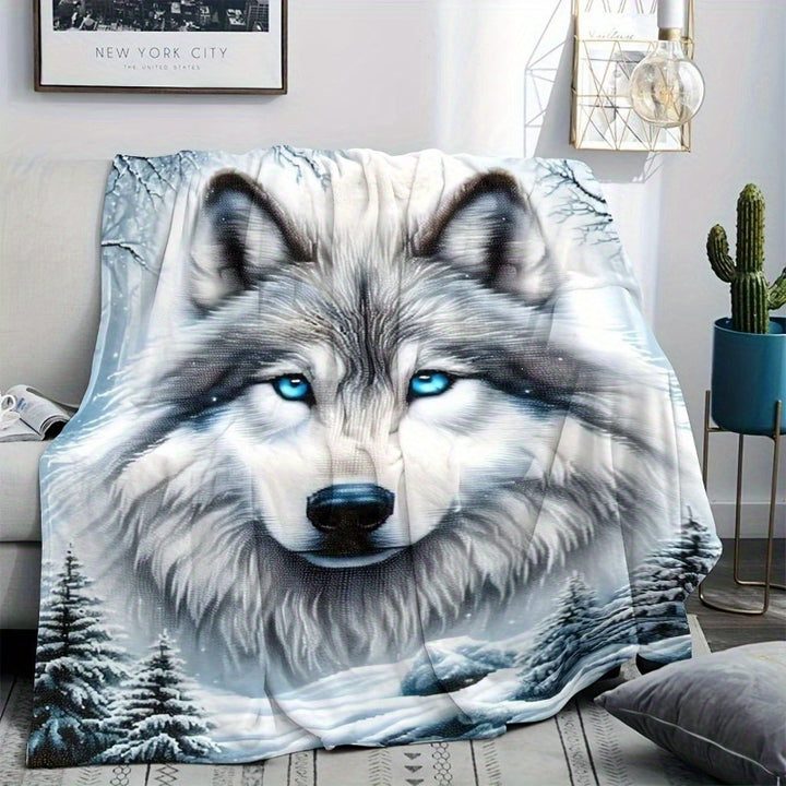 Weiche Cartoon-Dackel-Themen-Fleece-Decke
