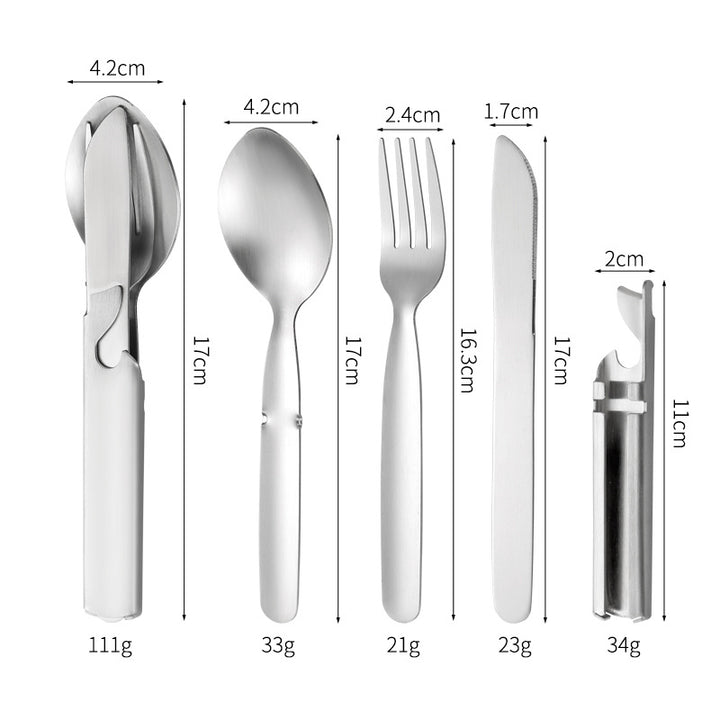 Praktisches und Ergonomisches Essbesteck-Set Karnz