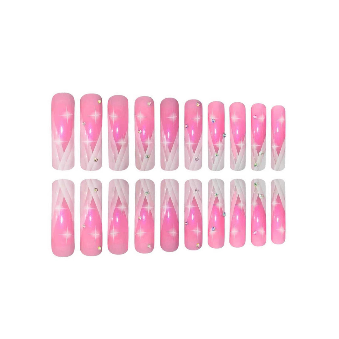 Glamouröse Lange Nagelverlängerungen Karnz