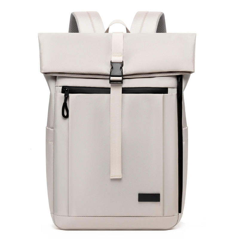 Vielseitiger Roll-Top Laptop-Rucksack Karnz