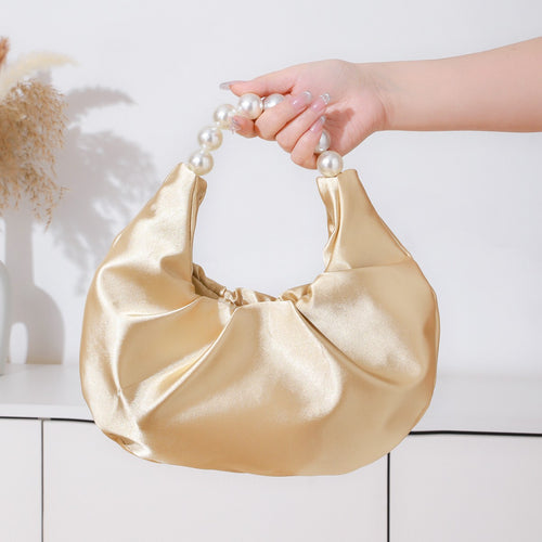 Elegante Satin Abendhandtasche