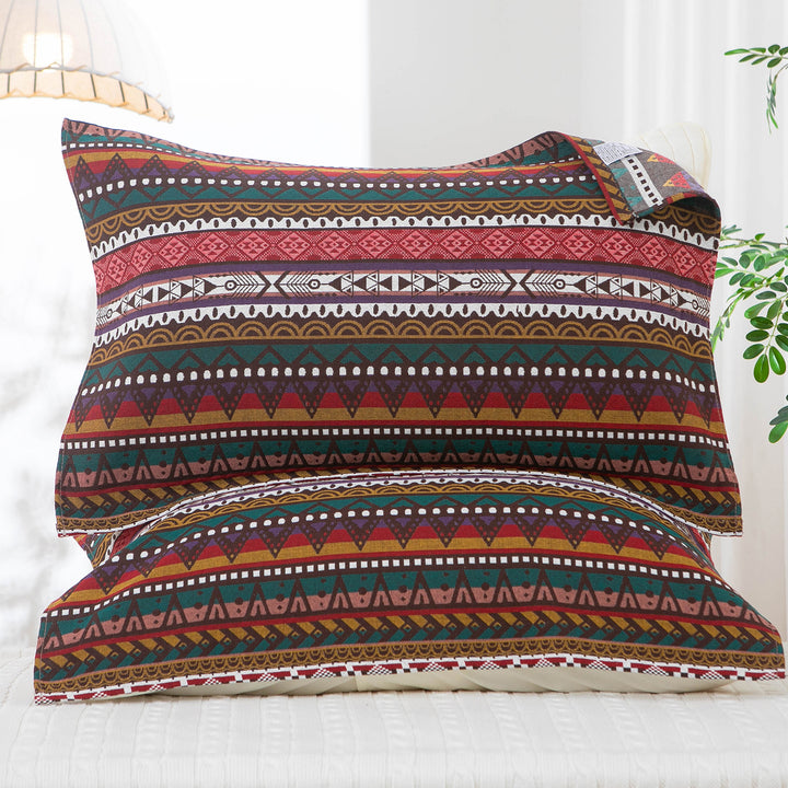 Damen Kissenbezug mit modernem geometrischem Muster Karnz