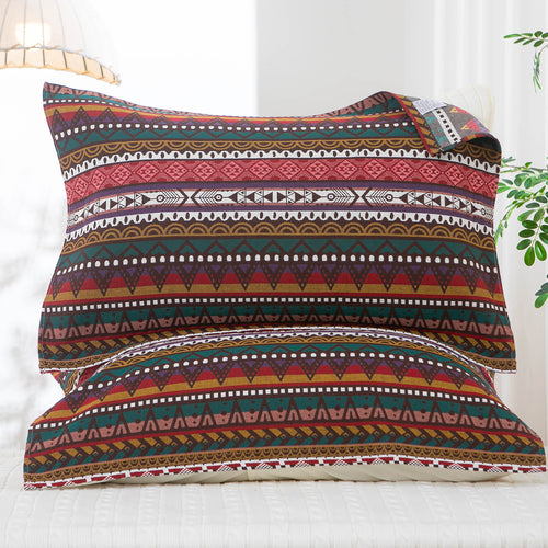 Damen Kissenbezug mit modernem geometrischem Muster Karnz