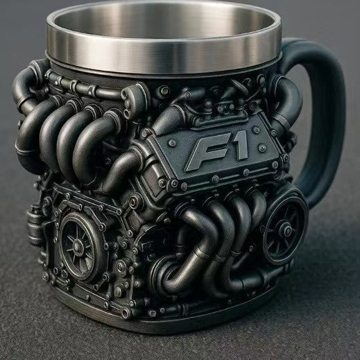 Motor-Themen Kaffeetasse Karnz