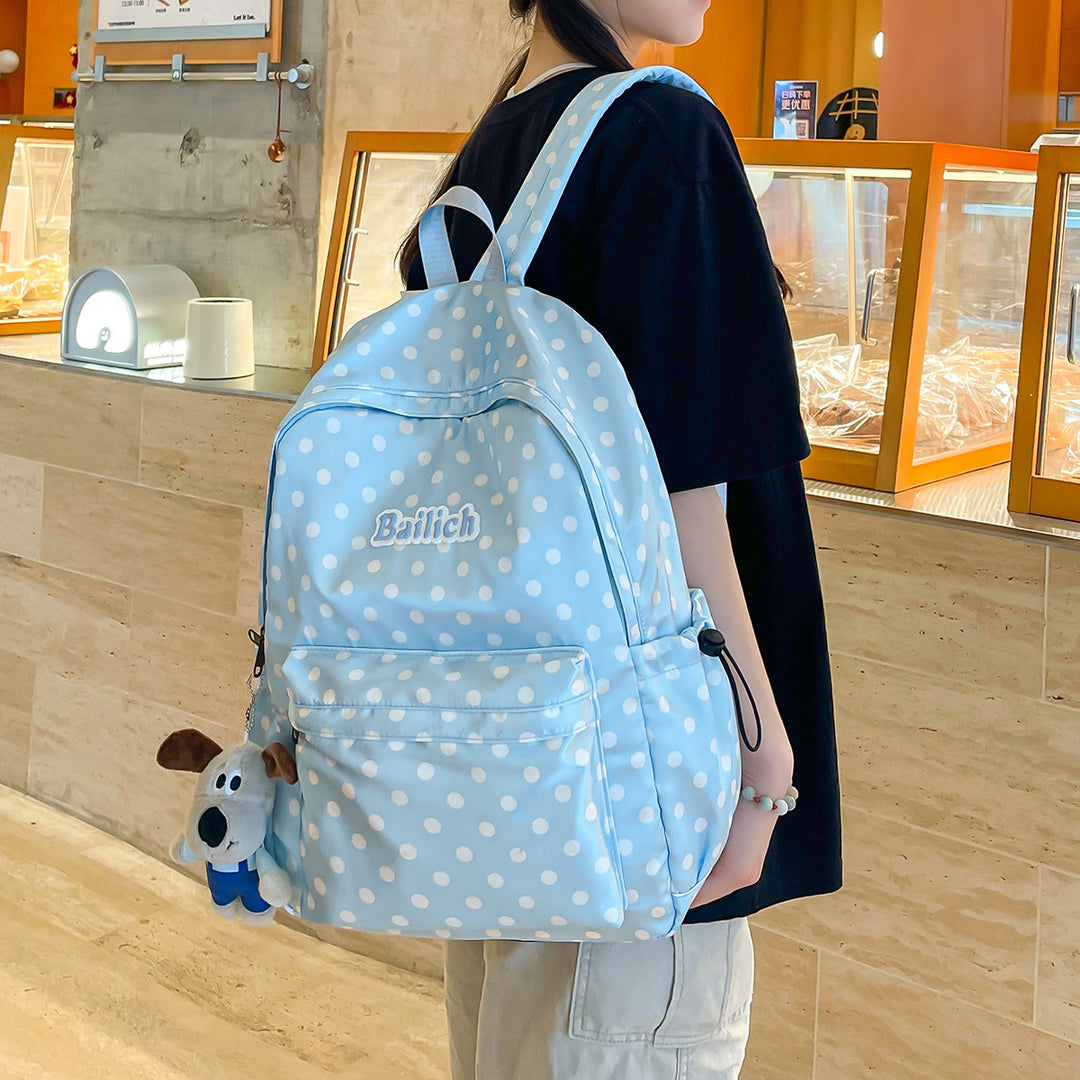 Fun gemusterter Schulrucksack Karnz