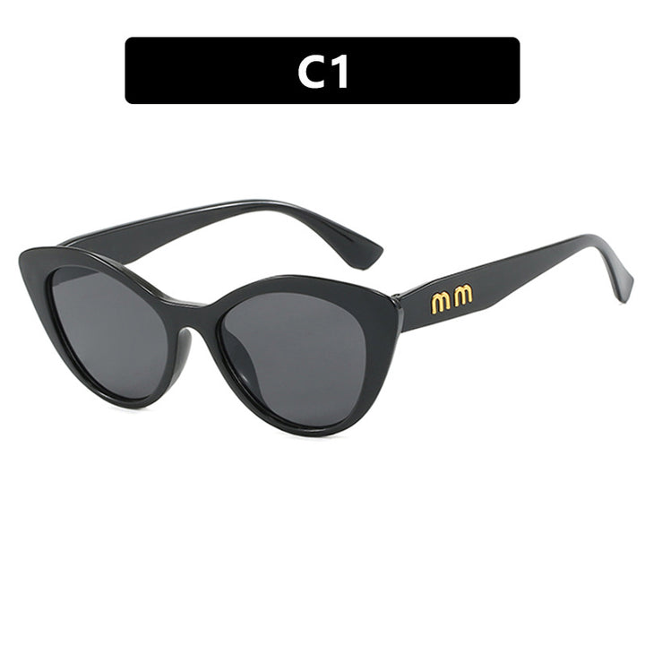 Damen extravagante Cat-Eye Sonnenbrille mit schützendem UV-Filter Karnz