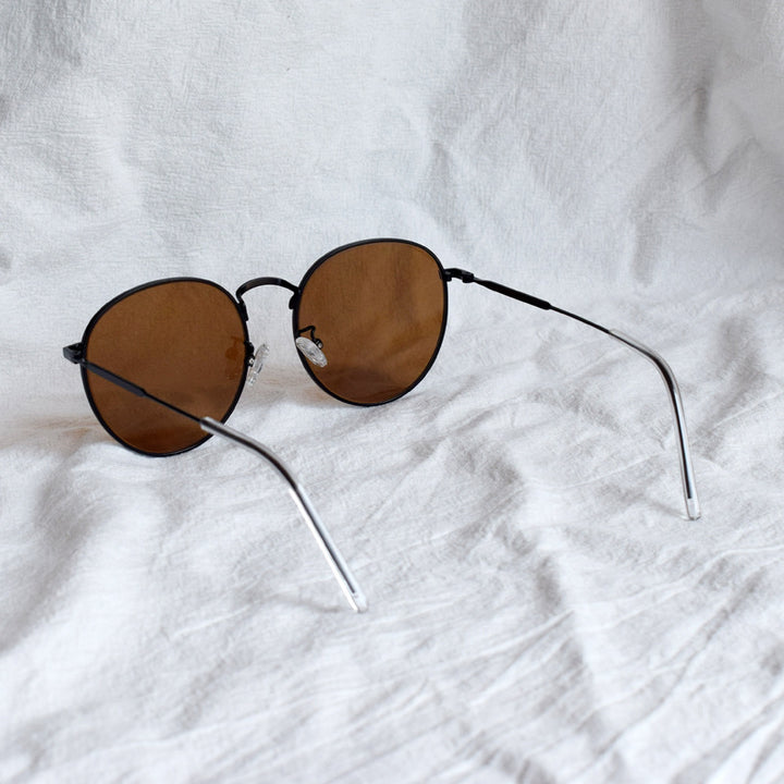 Oversized Runde Rahmen Sonnenbrillen Karnz
