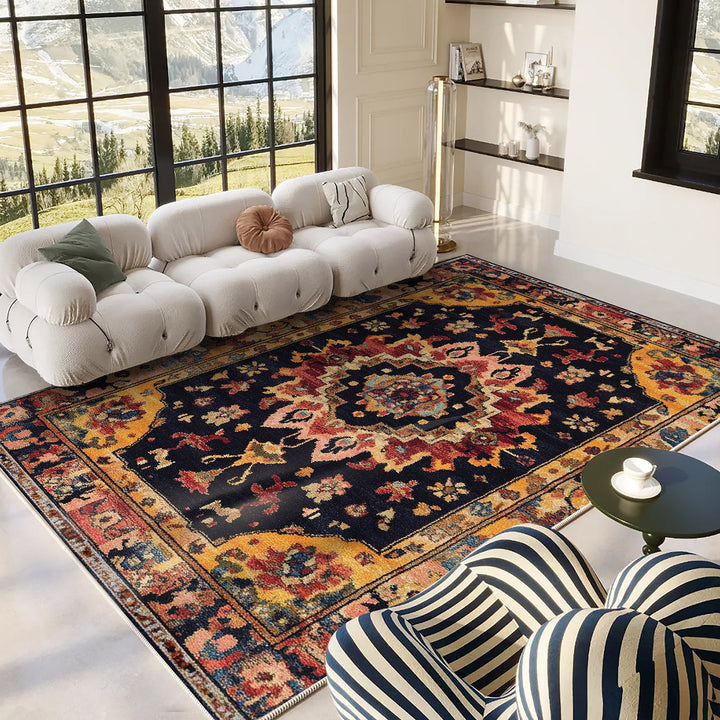 Dekorativer Teppich im Vintage-Stil