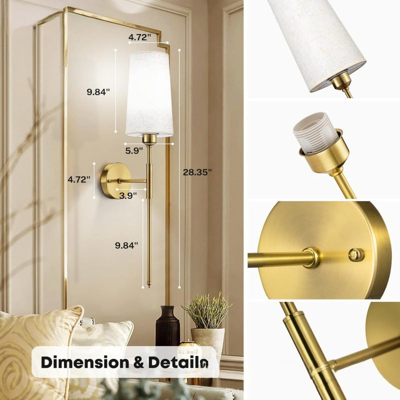 Moderne Luxuriöse Wandmontierte Wandleuchte