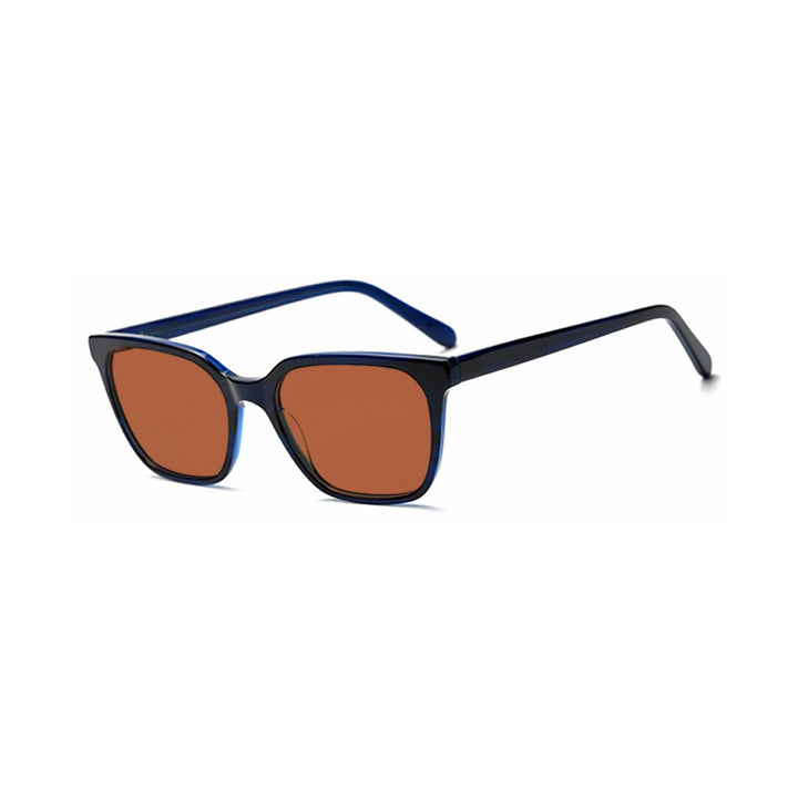 Damen modische Sonnenbrille mit elegantem, eckigem Rahmen und UV-Schutz Karnz