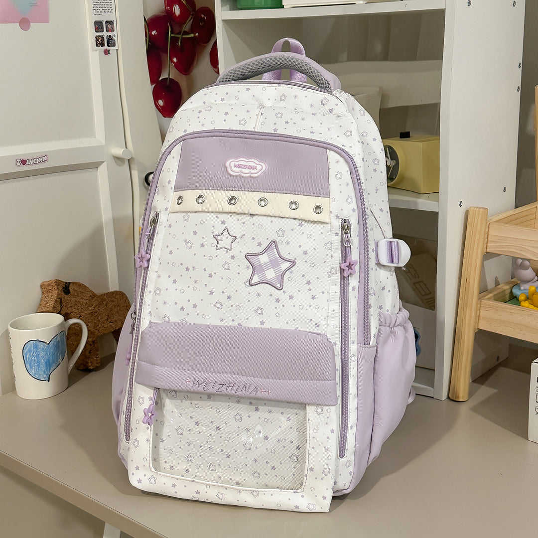 Transparente Taschen-Rucksack Karnz