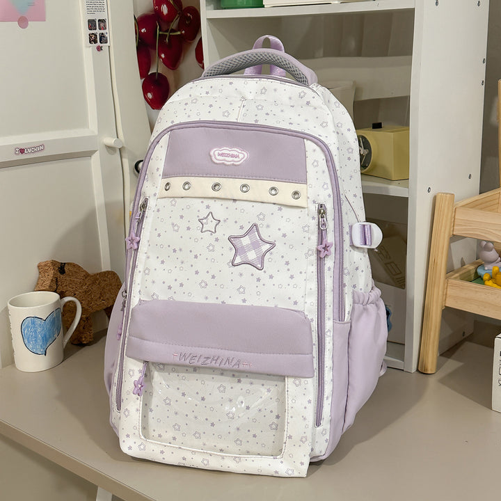 Transparente Taschen-Rucksack Karnz