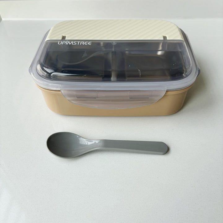 Mehrfachfächer-Mahlzeitenvorbereitungsbehälter mit Besteck