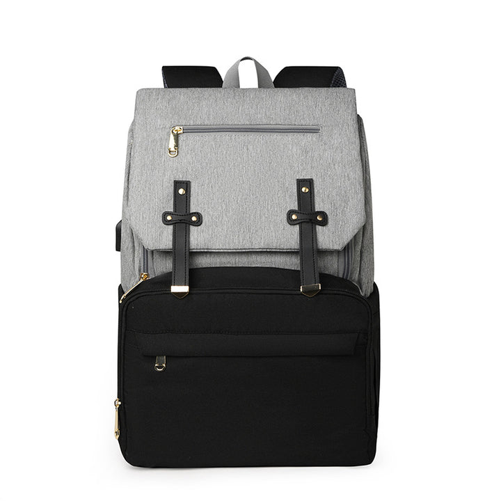 Funktionaler Dual-Fach-Rucksack Karnz