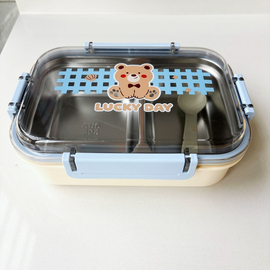 Süßer tierisches Lunch-Aufbewahrungsbehälter