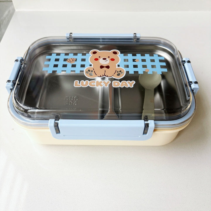 Süßer tierisches Lunch-Aufbewahrungsbehälter