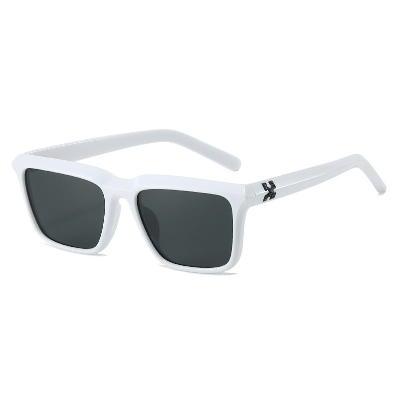 Damen modische Sonnenbrille im modernen rechteckigen Design Karnz