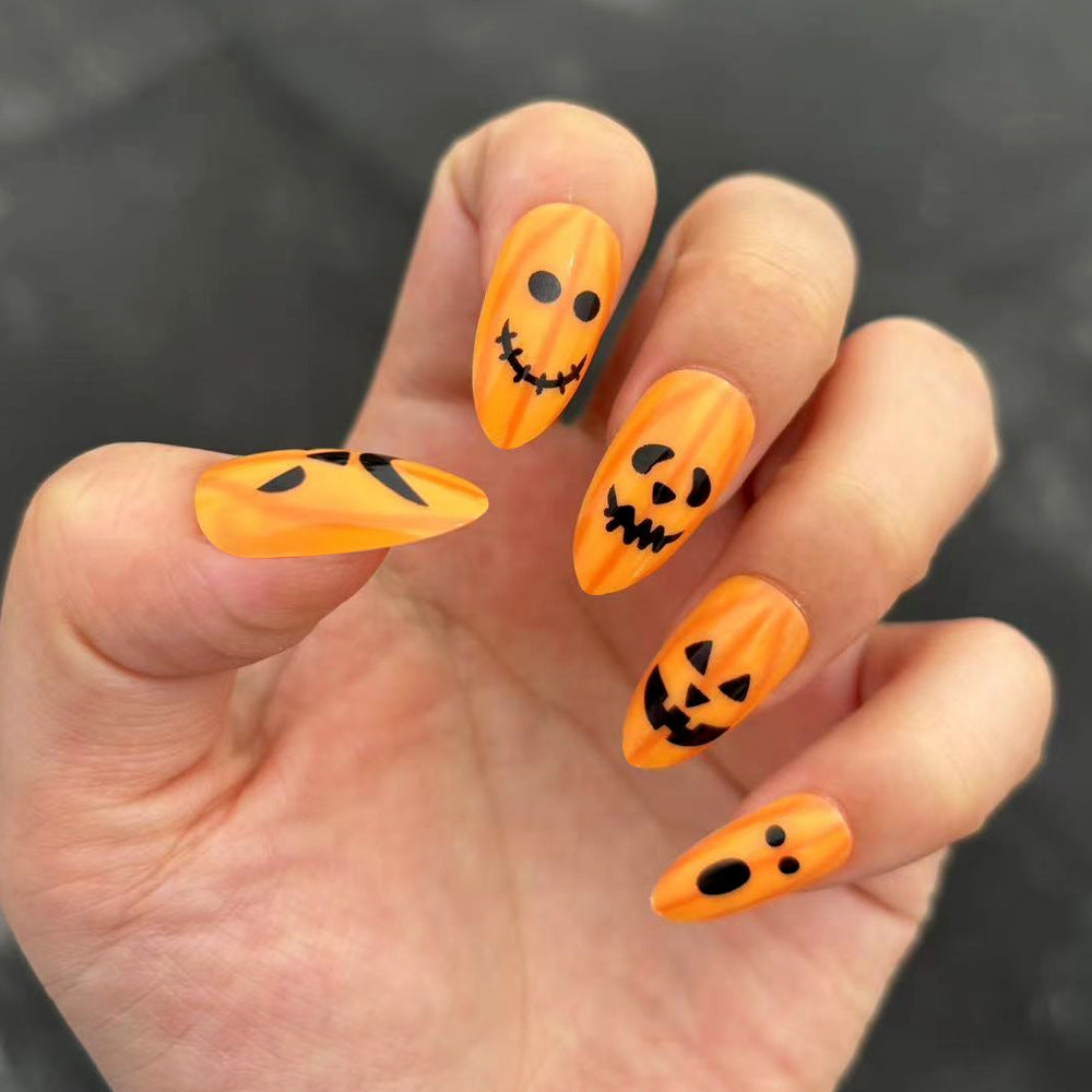 Halloween-Themen Press-On Nagelset Karnz