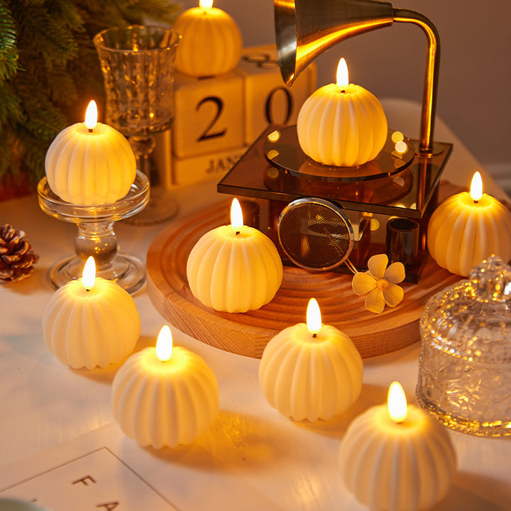 Elegante LED Teelichter mit geschwungenem Design Karnz