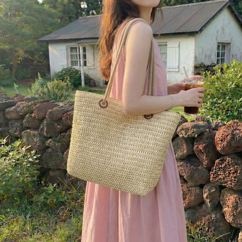Strohtasche