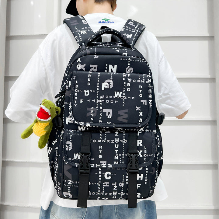 Grafikdruck-Rucksack Karnz