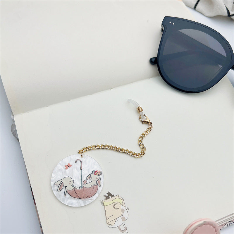 Herz-Design Brillenkettenhalter Karnz