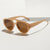 Damen oversized Sonnenbrille mit modernem, strukturiertem Rahmen Karnz