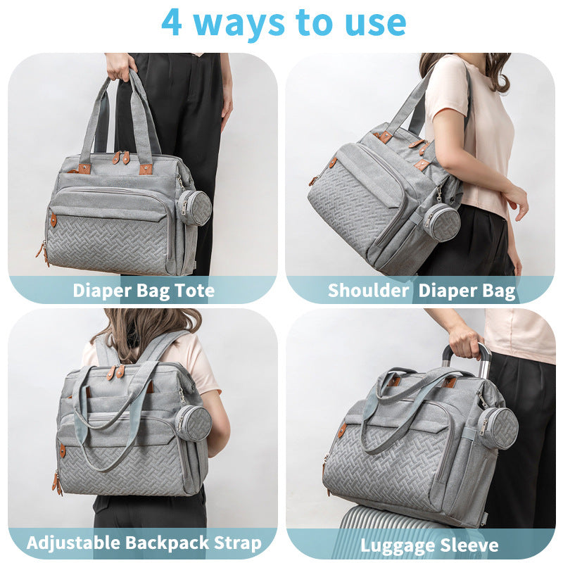 Multifunktionales Wickelrucksack-Set Karnz