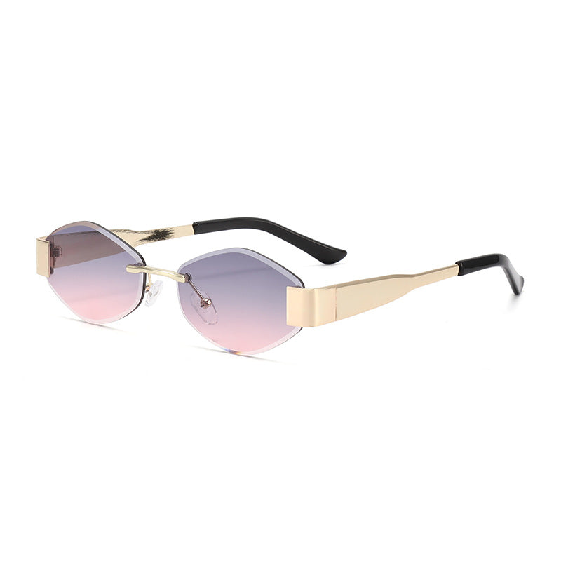 Damen modische Sonnenbrille mit elegantem achteckigen Rahmen und UV-Schutz Karnz
