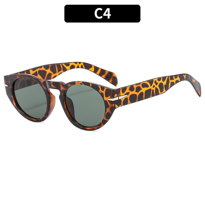 Künstlerische Katzenaugen-Sonnenbrille