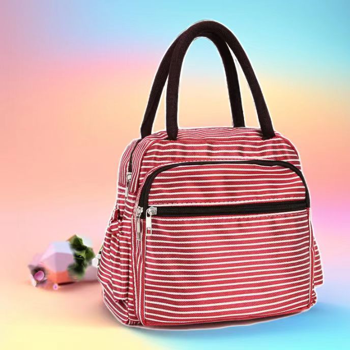 Isolierte Katzenmuster-Lunch-Kühltasche Karnz