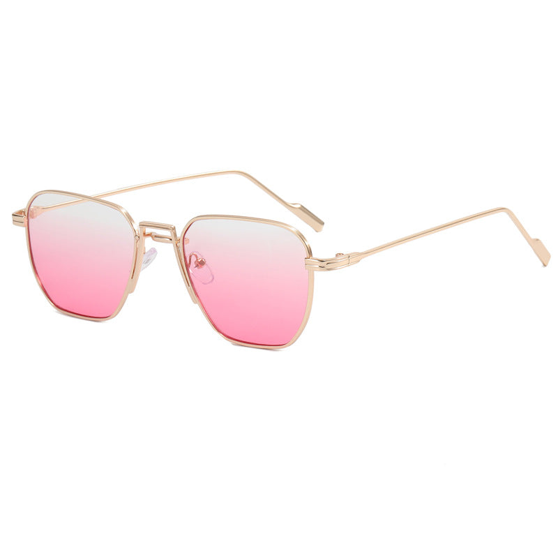 Damen modische viereckige Brille mit minimalistischer Rahmenstruktur Karnz