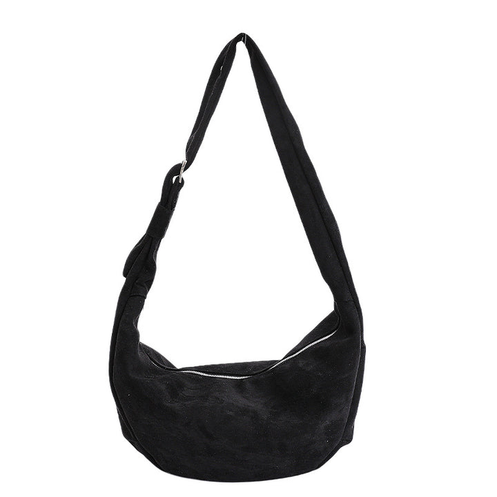 Weiche Wildleder lockere Schultertasche