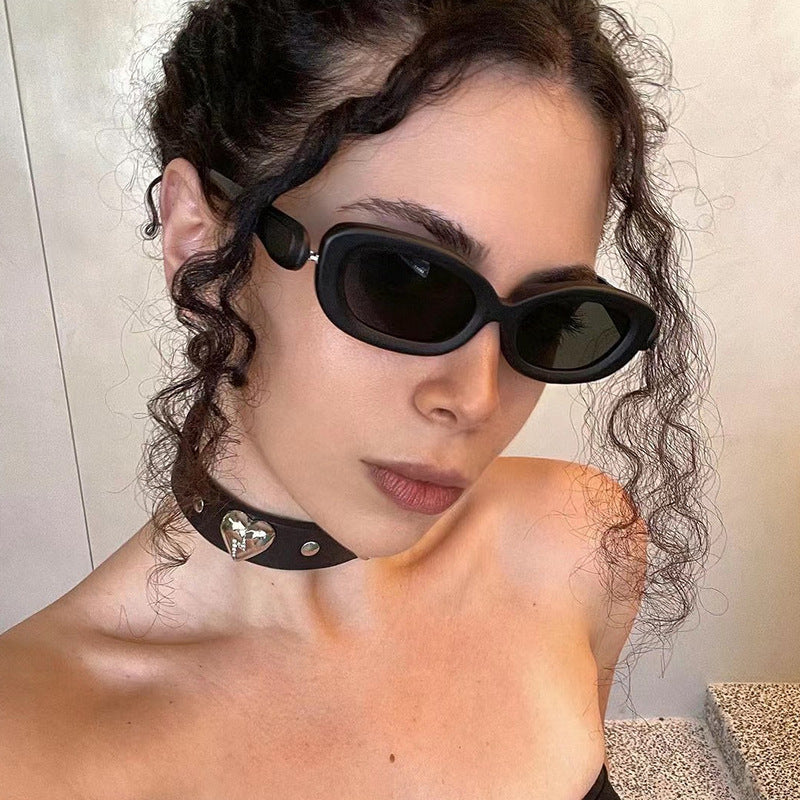 Damen Fashion Sonnenbrille im modernen Retro-Stil Karnz
