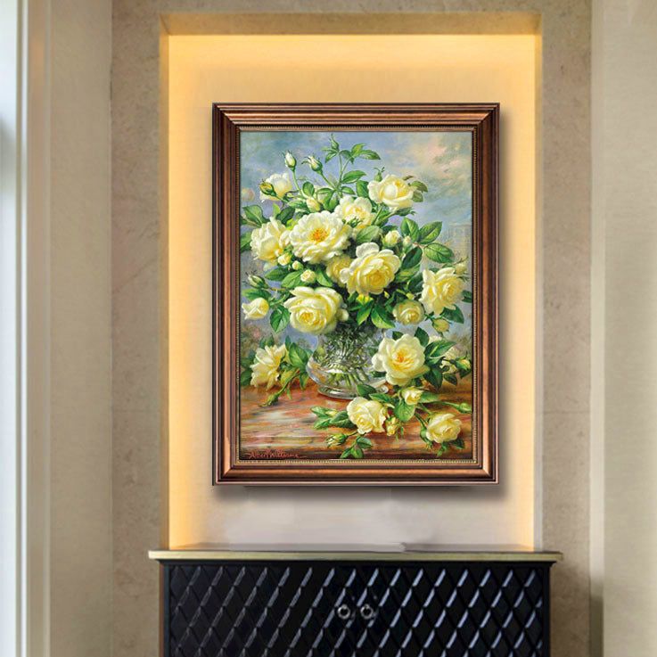 Florales Stillleben Kunstwerk
