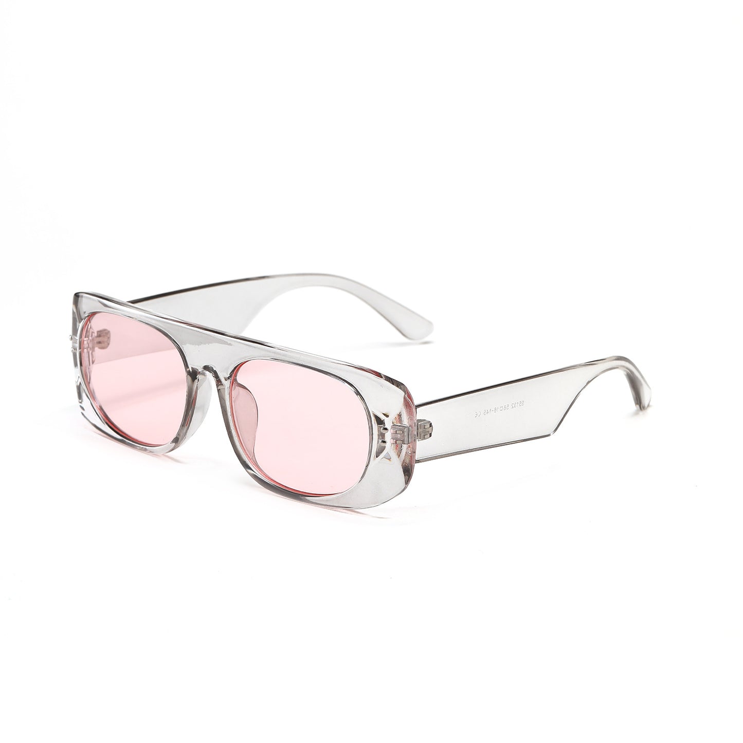 Damen trendige Sonnenbrille im modernen futuristischen Design Karnz