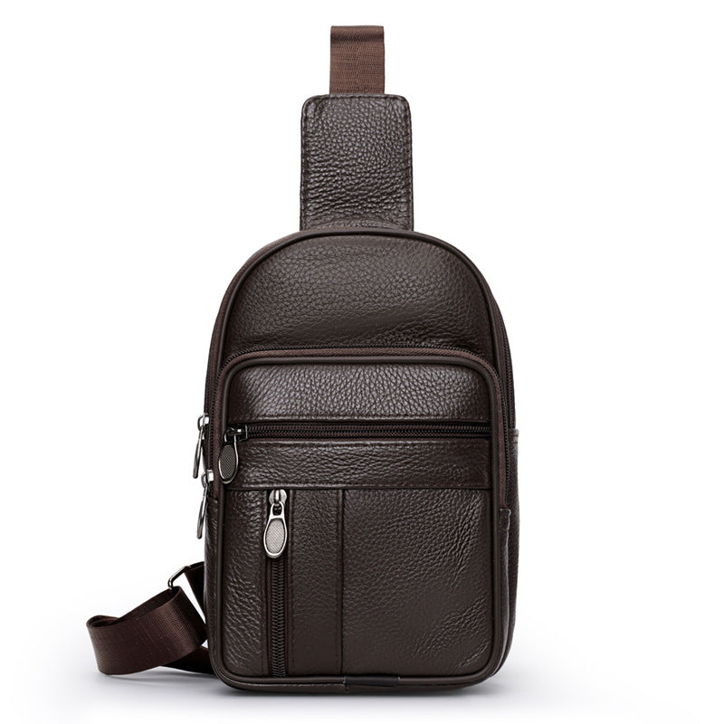 Minimalistische Leder Slingtasche